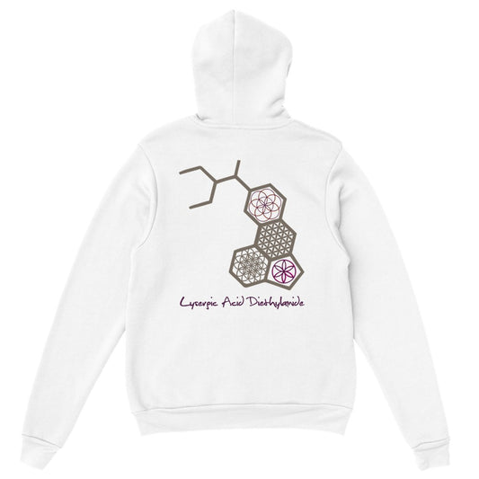 LSD Molecule Flower Of Life Trippy Hoodie