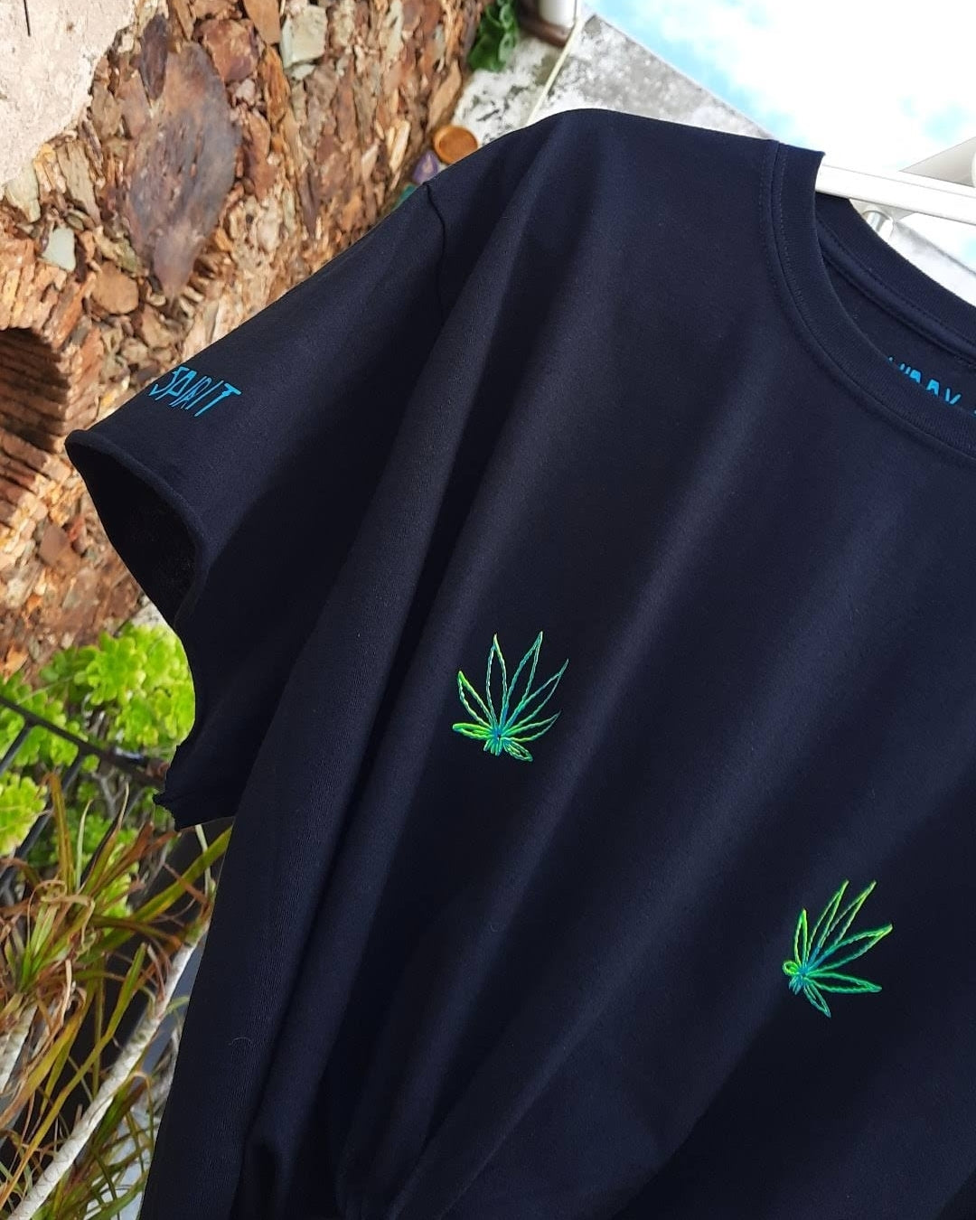 Trippy Nipple Marijuana Tee