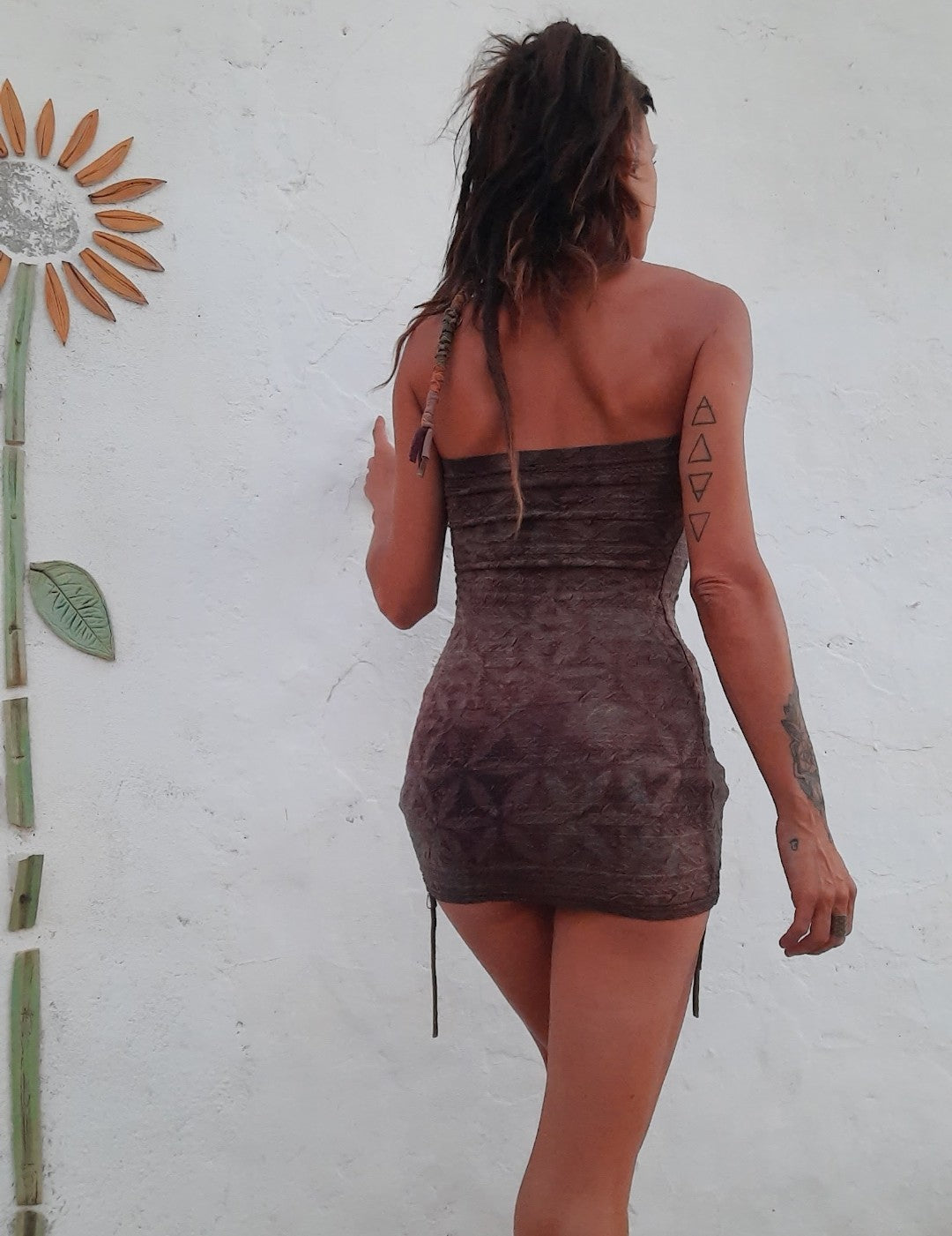 Tube Dress Flower Of Life XS OOAK