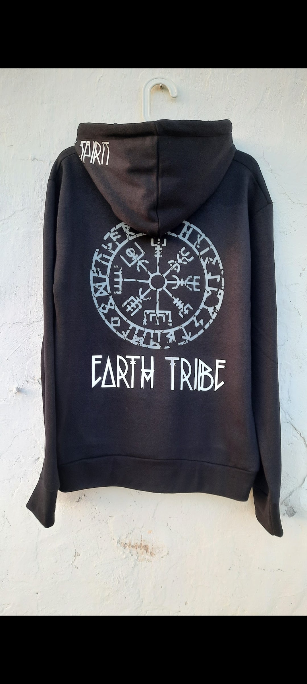 Earth Tribe Hoodie Nordic Compass Tribal Viking Oneness