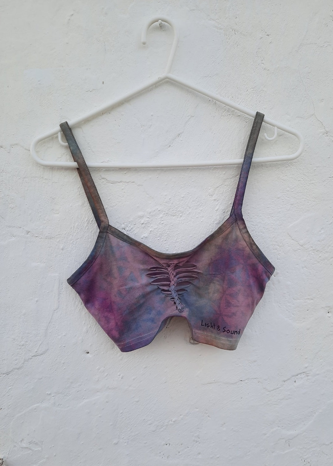 Psychedelic Flower Of Life Crop Top S OOAK