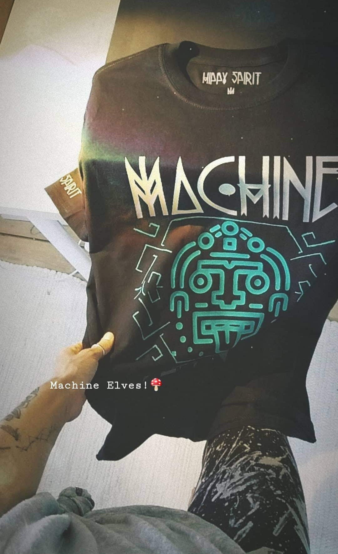 Machine Elves Psychedelic  T-shirt