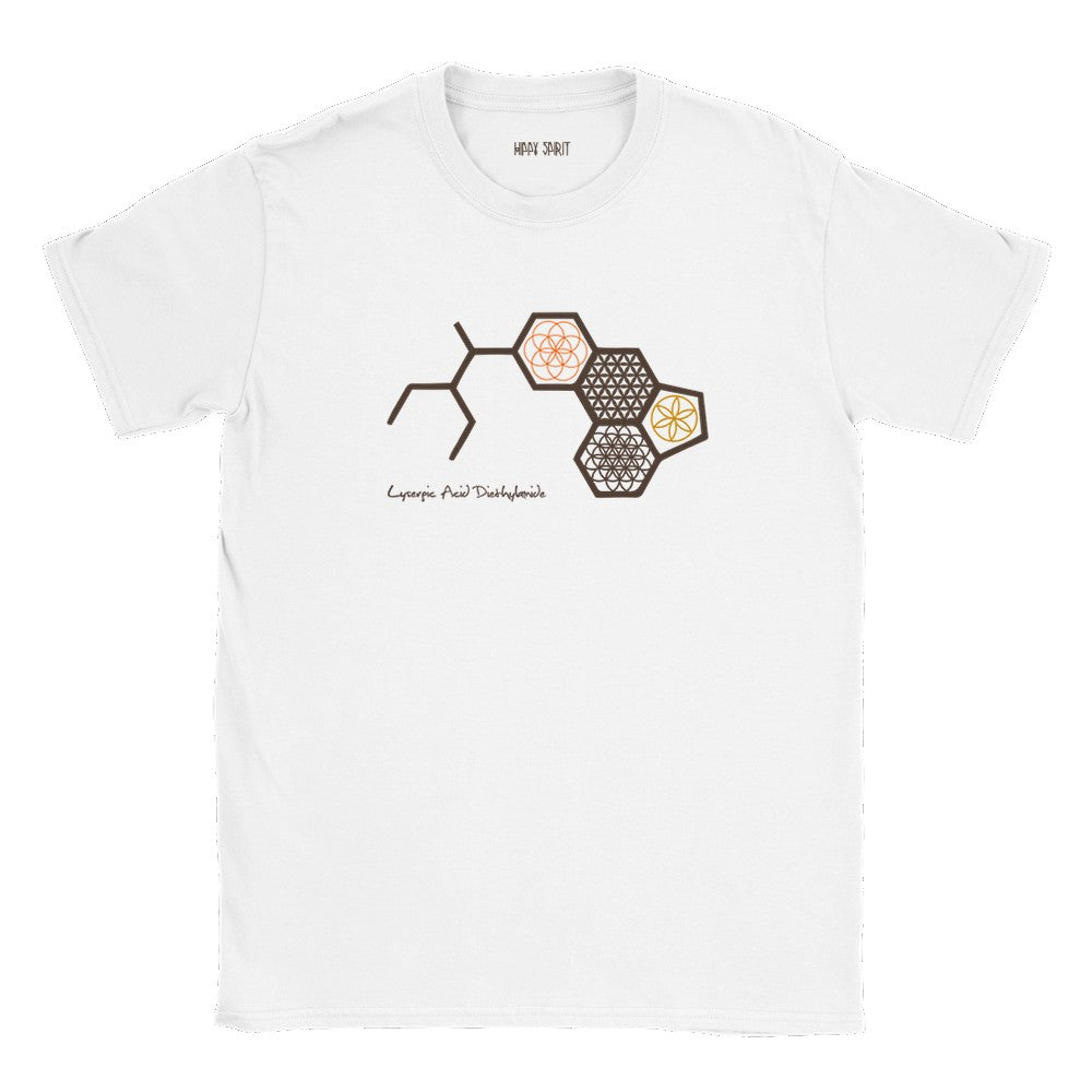 LSD Molecule Flower Of Life T-shirt