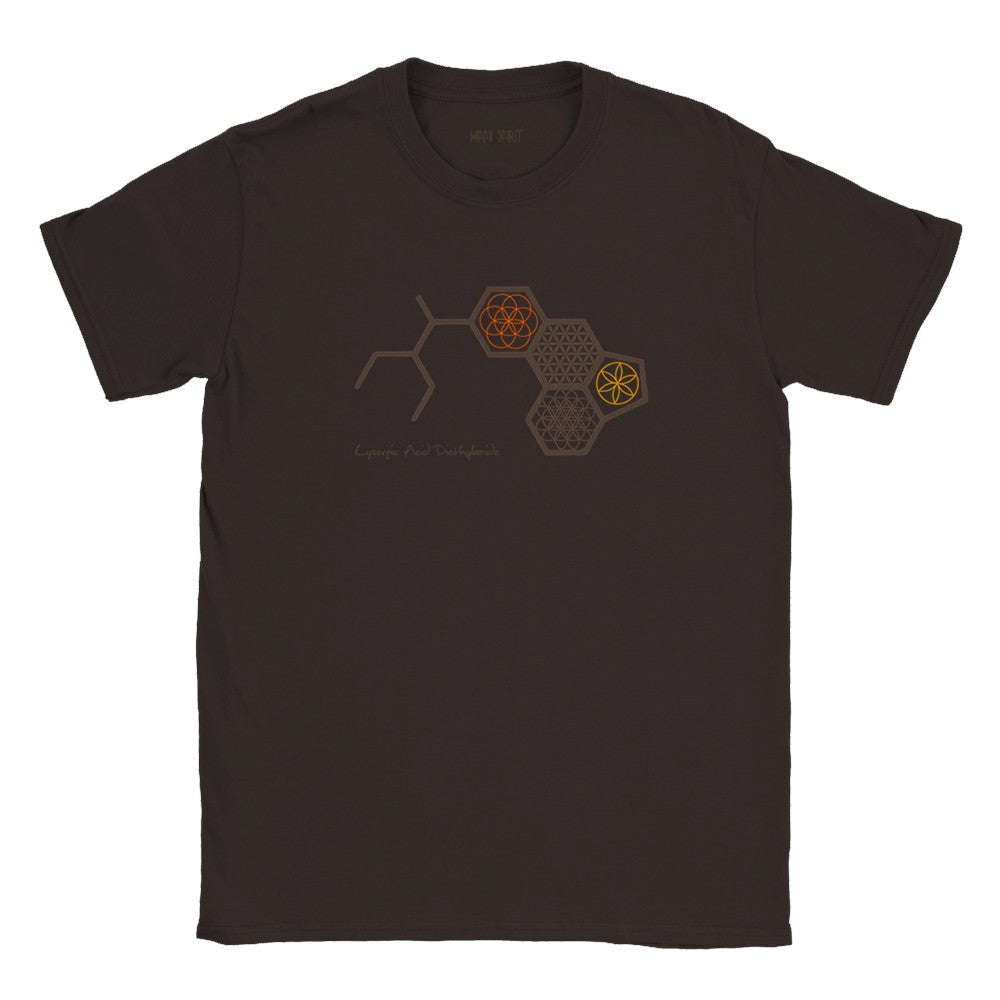 LSD Molecule Flower Of Life T-shirt